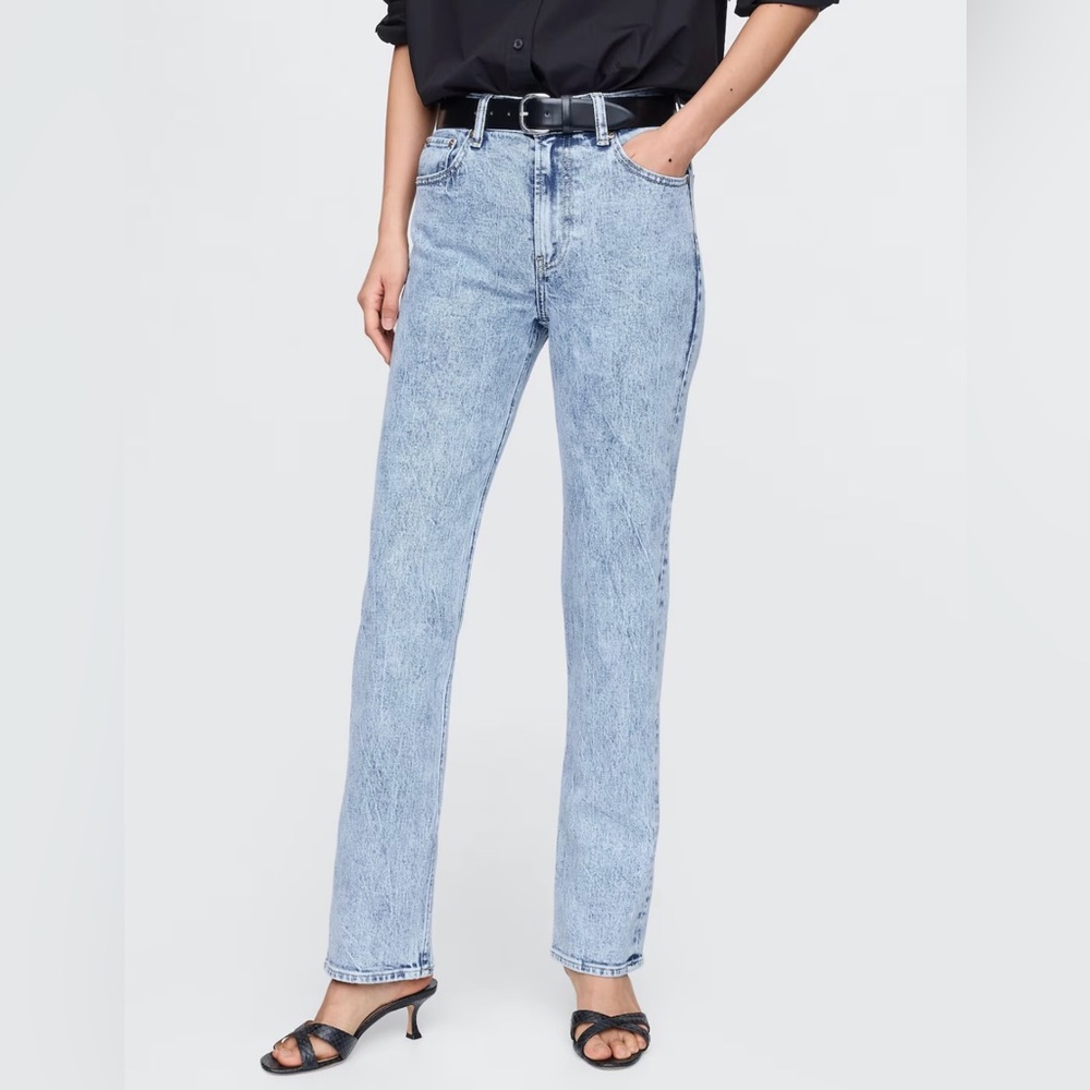GAP| High Rise 90s Straight Leg Jeans - Picture 2 of 11